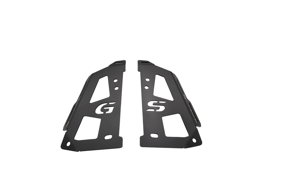 GPR TECH compatible con  Bmw R 1250 Gs 2021/2024 e5 Placa de fijación específica en Titanio ALPITECH 35/55 LT compatible con portaequipajes original, fabricada en titanio con 4 puntos de anclaje