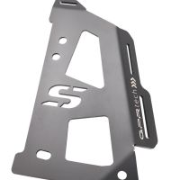 GPR TECH compatible con  Bmw R 1250 Gs 2021/2024 e5 Placa de fijación específica en Titanio ALPITECH 35/55 LT compatible con portaequipajes original, fabricada en titanio con 4 puntos de anclaje