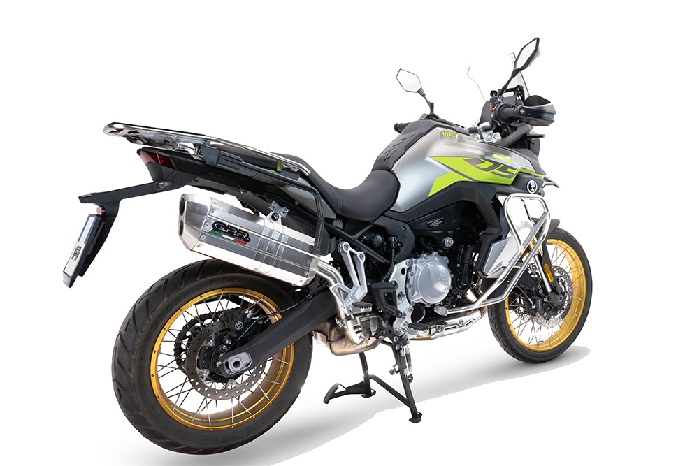 Escape compatible con Voge 900DSX 2024-2025, Hyper Sonic Titanium, Escape legal, homologado, silenciador con db killer desmontable y tubo de conexión específico 