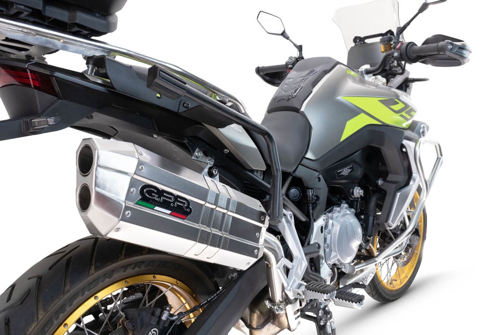 Escape compatible con Voge 900DSX 2024-2025, Hyper Sonic Titanium, Escape legal, homologado, silenciador con db killer desmontable y tubo de conexión específico 