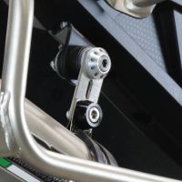 Escape compatible con Aprilia Tuareg 660 2021-2024, GP Evo4 Poppy, Escape legal, homologado, silenciador con db killer desmontable y tubo de conexión específico 