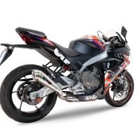 Escape compatible con Aprilia RS 457 2024-2025, Powercone Evo, Escape completo, no legal para países de la UE, con db killer extraíble 