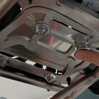 Baúl GPR TECH compatible con  Aprilia Tuareg 660 2021/2024 e5 Baúl Alpi-Tech en aluminio color plata con placa específica incluida Capacidad Litros 45