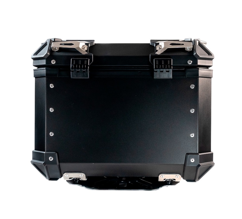 Baúl GPR TECH compatible con  Bmw F 700 Gs 2011/2015 Baúl Alpi-Tech en aluminio, color negro con placa específica incluida Capacidad Litros 35