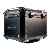Baúl GPR TECH compatible con  Bmw G 310 Gs 2022/2024 e5 Baúl Alpi-Tech en aluminio, color negro con placa específica incluida Capacidad Litros 35