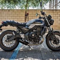 Escape compatible con Kawasaki Z 650 RS 2021-2023, M3 Black Titanium, Escape completo, no legal para países de la UE, con db killer extraíble 