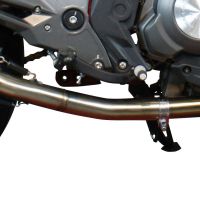 Escape compatible con Benelli Bn 302 S 2017-2024, Furore Evo4 Poppy, Escape legal, homologado, silenciador con db killer desmontable y tubo de conexión específico 
