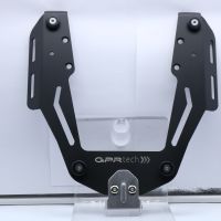 GPR TECH compatible con  Bmw F 650 Gs 2004/2013 Baúl Alpi-Tech en aluminio color plata con placa específica incluida Capacidad Litros 35