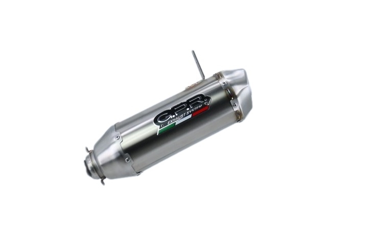 Escape compatible con Can Am Outlander 650 XMR 2013-2023, PENTACROSS INOX, Escape legal, homologado, silenciador con db killer desmontable y tubo de conexión específico 
