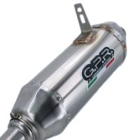 Escape compatible con Can Am Outlander 650 XMR 2013-2023, PENTACROSS INOX, Escape legal, homologado, silenciador con db killer desmontable y tubo de conexión específico 