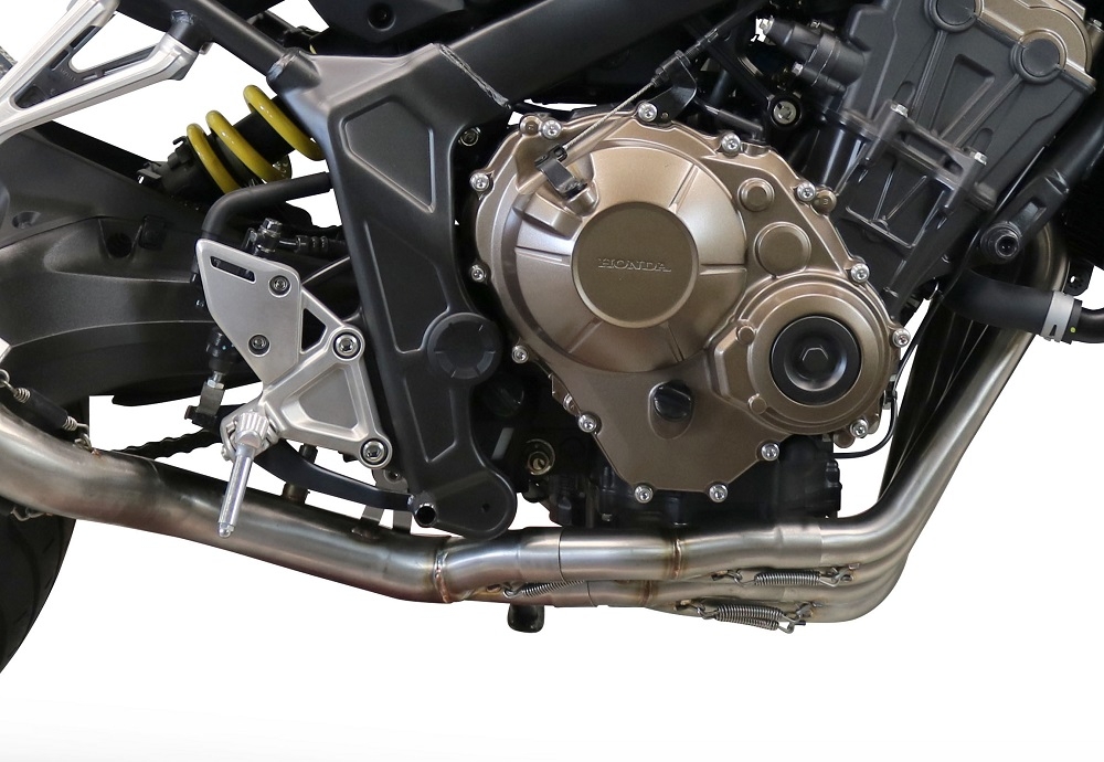 Escape compatible con Honda Cbr 650 F 2017-2018, Albus Evo4, Escape completo, no legal para países de la UE, con db killer extraíble 