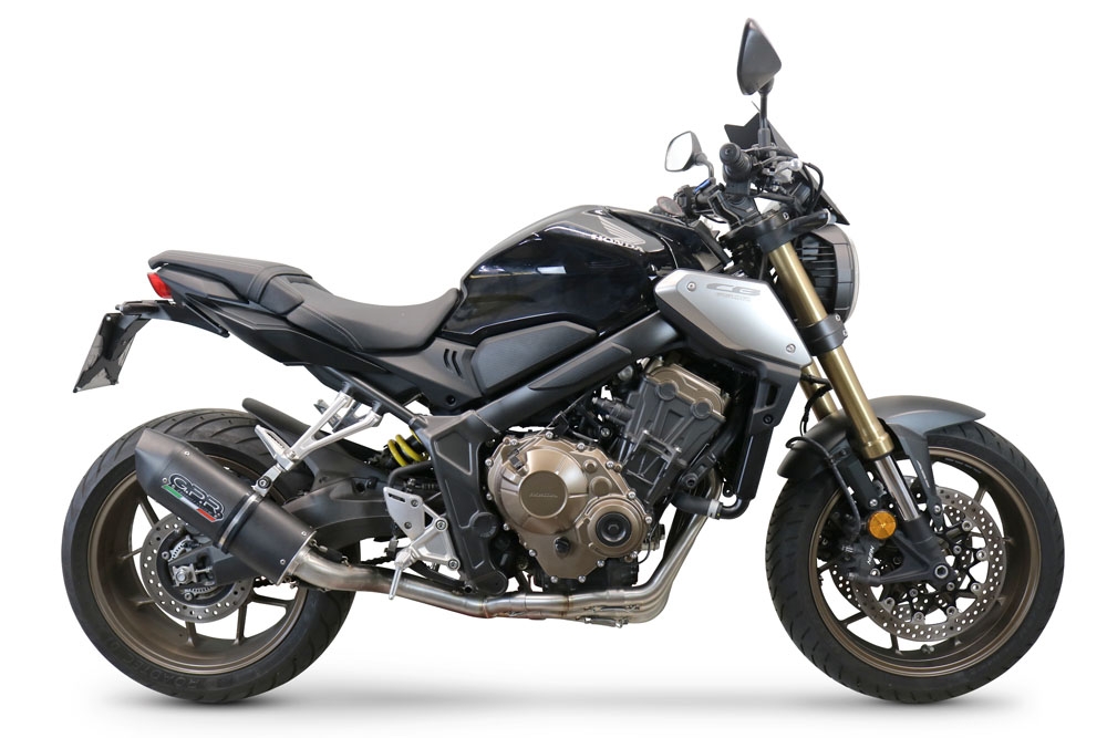 Escape compatible con Honda Cbr 650 R 2021-2023, Furore Evo4 Nero, Escape completo, no legal para países de la UE, con db killer extraíble 