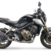 Escape compatible con Honda Cbr 650 R 2021-2023, Furore Evo4 Nero, Escape completo, no legal para países de la UE, con db killer extraíble 