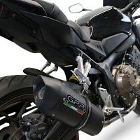 Escape compatible con Honda Cbr 650 R 2021-2023, Furore Evo4 Nero, Escape completo, no legal para países de la UE, con db killer extraíble 