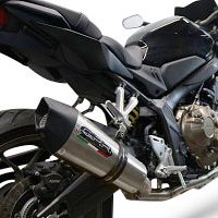 Escape compatible con Honda Cbr 650 R 2019-2020, Gpe Ann. Titanium, Escape completo, no legal para países de la UE, con db killer extraíble 