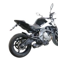 Escape compatible con Cf Moto 400 NK 2019-2020, Furore Poppy, Escape homologaedo, legal para mercados fuera de la UE, incluido tubo de enlace y db killer extraíble 