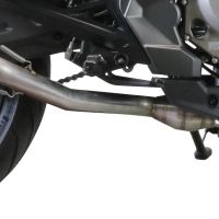 Escape compatible con Cf Moto 650 Mt 2019-2020, Furore Evo4 Poppy, Escape legal, homologado, silenciador con catalizador, db killer desmontable y tubo de conexión específico 