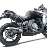Escape compatible con Cf Moto 650 Gt 2022-2024, GP Evo4 Titanium, Escape legal, homologado, silenciador con db killer desmontable y tubo de conexión específico 