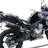 Escape compatible con Cf Moto 800 Mt Touring 2022-2024, Dual Poppy, Escape legal, homologado, silenciador con db killer desmontable y tubo de conexión específico 