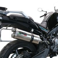 Escape compatible con Cf Moto 800 Mt Touring 2022-2024, Dual Titanium, Escape legal, homologado, silenciador con db killer desmontable y tubo de conexión específico 