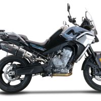 Escape compatible con Cf Moto 800 Mt Sport 2022-2024, Furore Evo4 Poppy, Escape legal, homologado, silenciador con db killer desmontable y tubo de conexión específico 