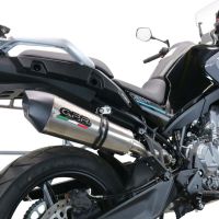 Escape compatible con Cf Moto 800 Mt Sport 2022-2024, GP Evo4 Titanium, Escape legal, homologado, silenciador con db killer desmontable y tubo de conexión específico 