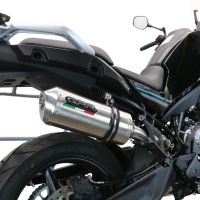 Escape compatible con Cf Moto 800 Mt Touring 2022-2024, Satinox , Escape legal, homologado, silenciador con db killer desmontable y tubo de conexión específico 