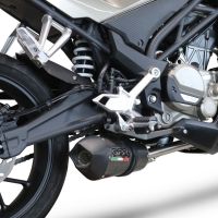 Escape compatible con Cf Moto 300 NK 2022-2024, GP Evo4 Poppy, Escape completo, no legal para países de la UE, con db killer extraíble 