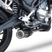 Escape compatible con Cf Moto 300 NK 2022-2024, M3 Poppy , Escape completo, no legal para países de la UE, con db killer extraíble 