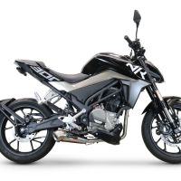 Escape compatible con Cf Moto 300 NK 2022-2024, Powercone Evo, Escape completo, no legal para países de la UE, con db killer extraíble 