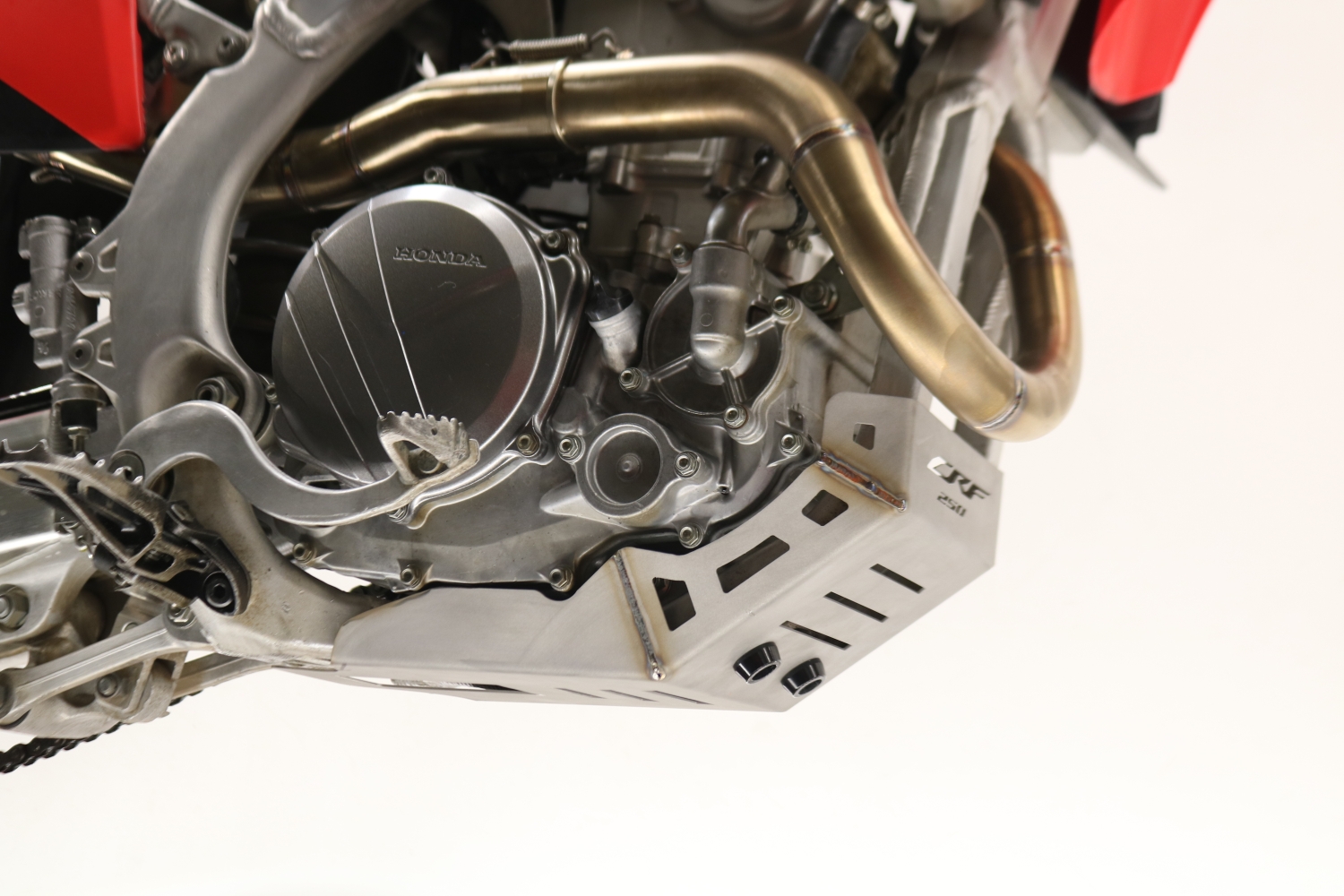 GPR TECH compatible con  Honda Crf 250 R/RX 2022/2024 Protección del motor en titanio 