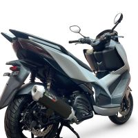 GPR escape compatible con  Zontes E 125 2023-2024, Pentascooter, Escape completo homologado y legal,con catalizador incluido db killer extraíble 