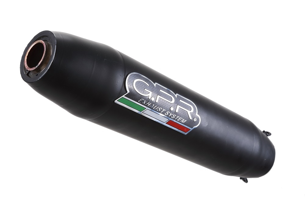Escape compatible con Zontes Zt 310 X - T 2018-2020, Deeptone Nero, Escape completo, no legal para países de la UE, con db killer extraíble 