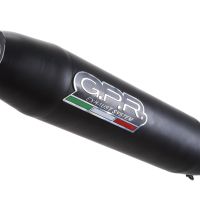 Escape compatible con Zontes Zt 310 X - T 2018-2020, Deeptone Nero, Escape completo, no legal para países de la UE, con db killer extraíble 