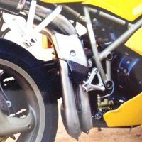 Escape compatible con Ducati 748 -S -SP -SPS -R -RS 1995-2002, M3 Poppy , Escape semi-completo homologado,con par de terminales con db killer extraible 
