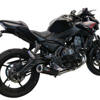 GPR escape compatible con  Kawasaki Ninja 650 2021-2022, M3 Black Titanium, Escape completo homologado y legal,con catalizador incluido db killer extraíble 
