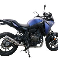 Escape compatible con Yamaha Tracer 7 GT 2020-2024, M3 Inox , Escape completo, no legal para países de la UE, con db killer extraíble 