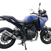 Escape compatible con Yamaha Tracer 7 GT 2020-2024, M3 Inox , Escape completo, no legal para países de la UE, con db killer extraíble 