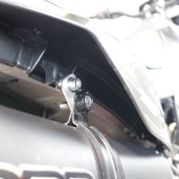 Escape compatible con Aprilia Rx 125 2021-2024, Furore Evo4 Poppy, Escape homologaedo, legal para mercados fuera de la UE, incluido tubo de enlace y db killer extraíble 