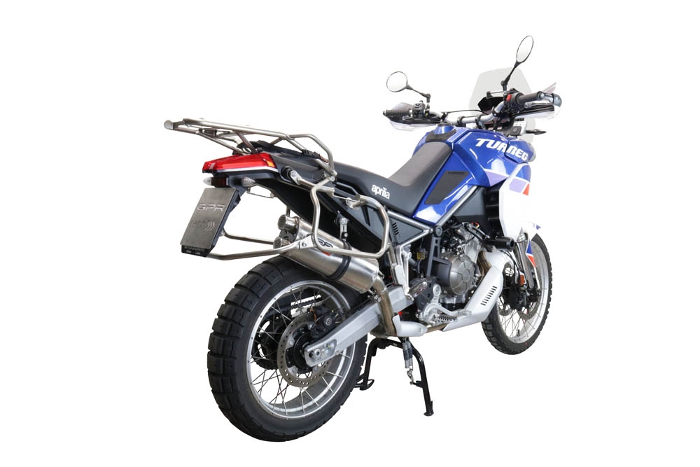 Escape compatible con Bmw R 1200 Gs -Adventure 2010-2012, Dual Inox, Escape legal, homologado, silenciador con db killer desmontable y tubo de conexión específico 