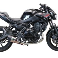 Escape compatible con Kawasaki Z 650 2017-2020, Gpe Ann. Titanium, Escape completo, no legal para países de la UE, con db killer extraíble 