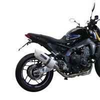 Escape compatible con Yamaha XSR900 2022-2024, Albus Evo4, Escape completo, no legal para países de la UE, con db killer extraíble 