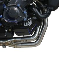 Escape compatible con Yamaha Mt-09 2021-2023, M3 Inox , Escape completo homologado y legal,con catalizador incluido db killer extraíble 
