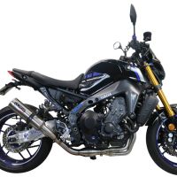Escape compatible con Yamaha Mt-09 2021-2023, M3 Inox , Escape completo homologado y legal,con catalizador incluido db killer extraíble 