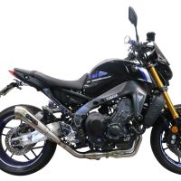 Escape compatible con Yamaha Mt-09 2021-2023, Powercone Evo, Escape completo homologado y legal,con catalizador incluido db killer extraíble 