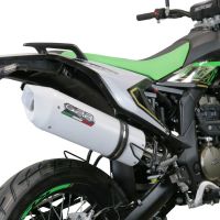 Escape compatible con KL MOTOR KXE 125 2022-2023, Albus Evo4, Escape homologaedo, legal para mercados fuera de la UE, incluido tubo de enlace y db killer extraíble 