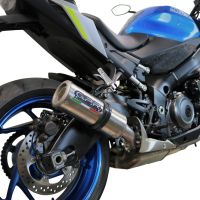 Escape compatible con Suzuki Gsx-S 950 2017-2020, M3 Inox , Escape legal, homologado, silenciador con db killer desmontable y tubo de conexión específico 
