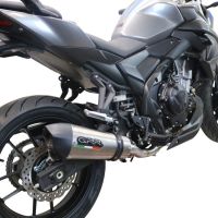 Escape compatible con Voge 500R 2021-2024, GP Evo4 Titanium, Escape legal, homologado, silenciador con db killer desmontable y tubo de conexión específico 