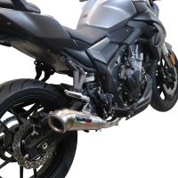 Escape compatible con Voge 500R 2021-2024, Powercone Evo, Escape racing, silenciador con tubo de conexion, articulo sin homologacion 