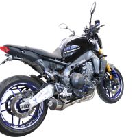 Escape compatible con Yamaha Mt-09 2021-2024, Gpe Ann. titanium, Escape completo, no legal para países de la UE, con db killer extraíble 